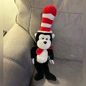 Dr. Seuss Cat In the Hat Plush By Soft Things 12" vintage stuffed